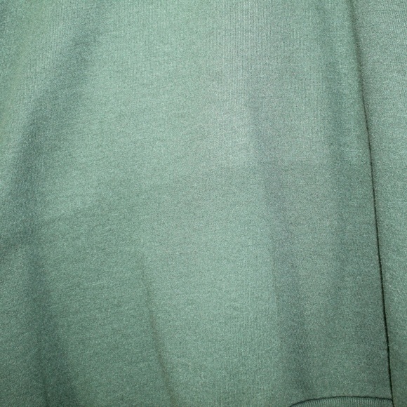 vintage green crew neck sweatshirt gold details unisex mens size large - Picture 5 of 5